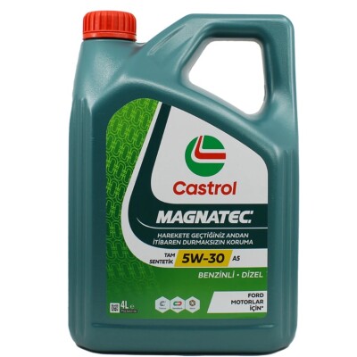Castrol Magnatec 5W30 A5 4 Lt Tam Sentetik Motor Yağı